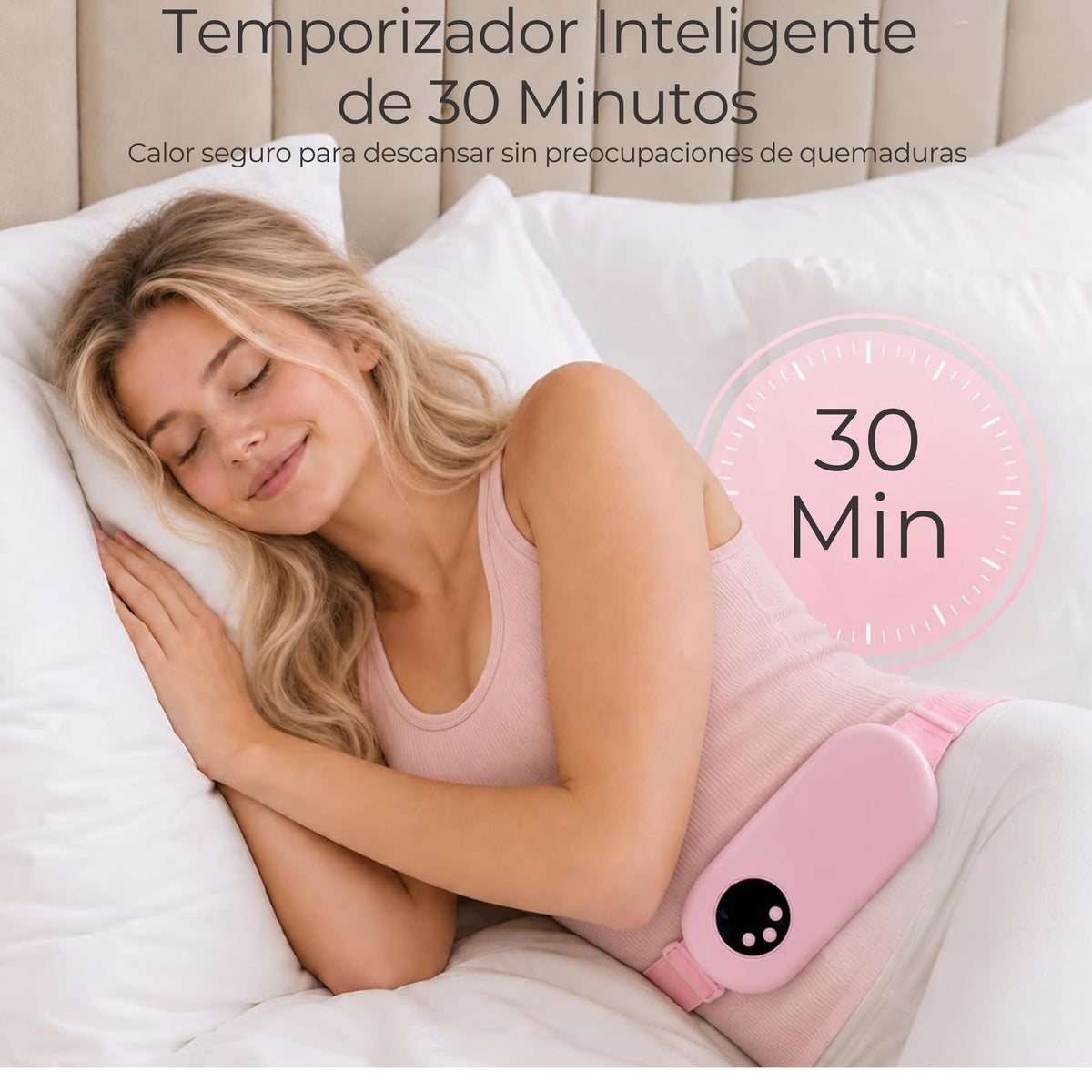 Cinturón Menstrual Alivio Térmico