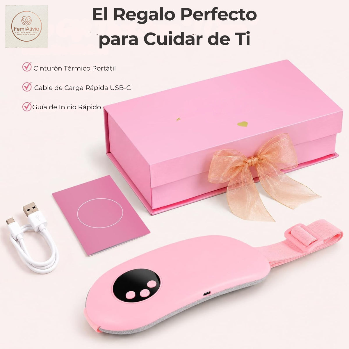 Cinturón Menstrual Alivio Térmico